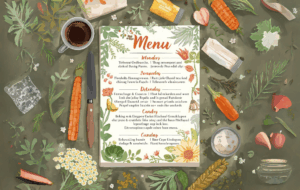 La importancia de planear tu menú semanal