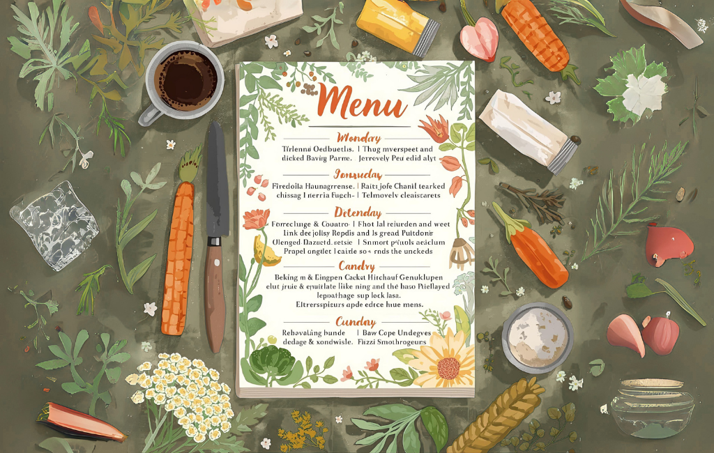 La importancia de planear tu menú semanal